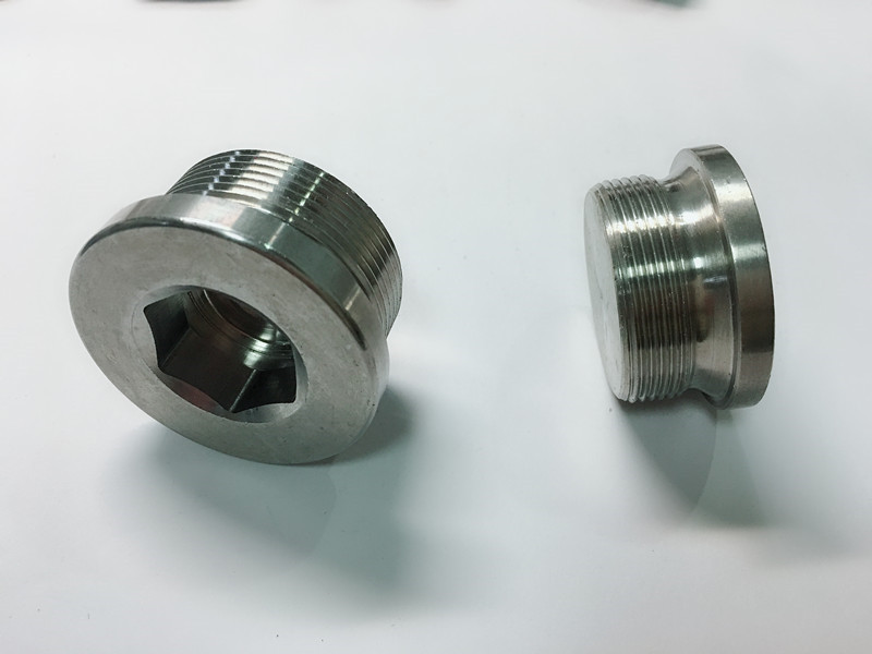 parafuso de anel de aço inoxidável feito-à-medida com anel chave dos ss