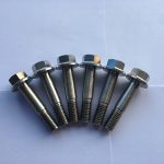 din 7504 sudin 7504 super duplex f55 aço inoxidável sextavado flange cabeça parafuso auto-perfuração